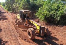 Infra realiza manutenção em estradas rurais não pavimentadas de Toledo