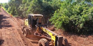 Infra realiza manutenção em estradas rurais não pavimentadas de Toledo