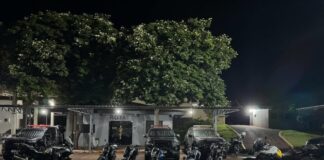 Operação da ROCAM apreende diversas motocicletas irregulares em Toledo