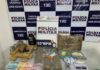 Polícia Militar apreende armas e cocaína e prende 3 homens na região