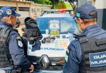 Servidor da Receita Federal é assaltado em casa mas Guarda Municipal frustra ação e prende três na região