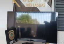 Televisão furtada de residência é recuperada após intervenção de moradores em Toledo