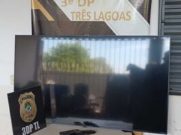 Televisão furtada de residência é recuperada após intervenção de moradores em Toledo