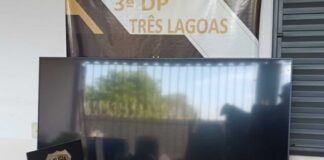 Televisão furtada de residência é recuperada após intervenção de moradores em Toledo