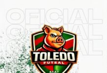 Toledense Futsal muda de nome, lança novo escudo e vira ACAT Toledo Futsal