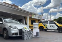 Veículo com compartimento oculto é apreendido com carga de celulares na PR-182 em Palotina