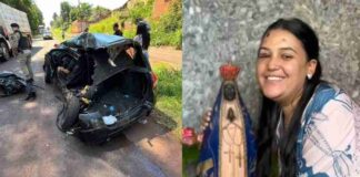 “Foi um milagre”: Noiva sobe ao altar um dia após sobreviver a grave acidente