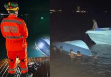 Acidente com lancha deixa 6 mortos e 9 feridos