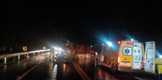 Acidente com morte na BR-277: Cinco são resgatados em estado grave