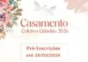 Casamento Coletivo Cidadão 2026 segue com pré-inscrições abertas até 20/3