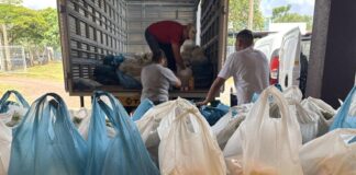 Cerca de 150 famílias do Jardim Europa recebem kits de alimentos do PAA