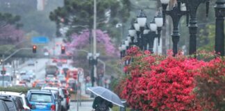 Fim de semana será de tempo instável e chuva no Paraná