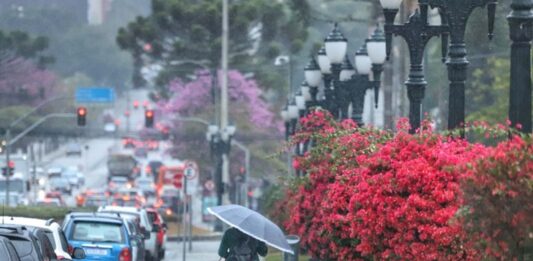 Fim de semana será de tempo instável e chuva no Paraná