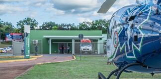 Homem é baleado em Guaíra e transferido para hospital em Toledo com projétil alojado no corpo