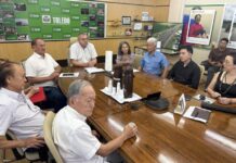 Integrantes da nova diretoria da Ceato são recebidos na Prefeitura de Toledo