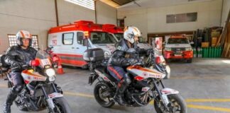 Motolâncias do Samu chegam a Toledo e começam a operar na segunda quinzena de fevereiro