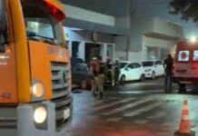 Motorista morre após grave acidente no Centro de Nova Aurora