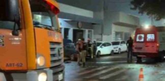 Motorista morre após grave acidente no Centro de Nova Aurora
