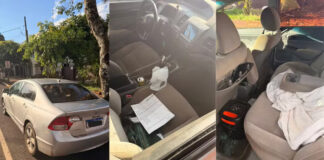 Mulher é sequestrada e escapa após se trancar dentro de carro de sequestradores e dirigir até viatura policial