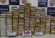 Polícia Civil estoura quadrilha e apreende R$ 1 milhão em cocaína na região Oeste