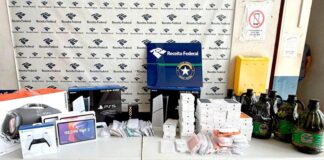 Receita Federal apreende meio milhão de reais em iPhones na BR-277 em Cascavel