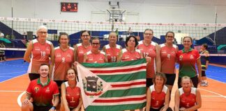 Toledo fica entre as 8 melhores no Brasileiro de Vôlei Adaptado em Sorriso/MT