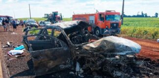 Uma pessoa morre e quatro ficam feridas em acidente na região