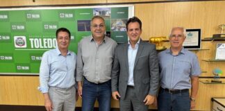 Nova diretoria do Codet faz visita de cortesia à Prefeitura de Toledo