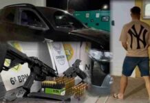 Armas e carro adulterado levam homem à prisão no Oeste do Paraná
