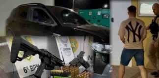 Armas e carro adulterado levam homem à prisão no Oeste do Paraná