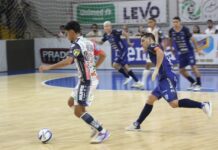 Cascavel Futsal vence o Ampére na estreia da Série Ouro