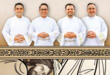 Catedral Cristo Rei recebe ordenação de quatro novos diáconos neste sábado (7)