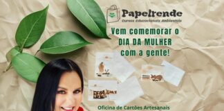 Dia Internacional da Mulher em Toledo terá oficina de cartões artesanais