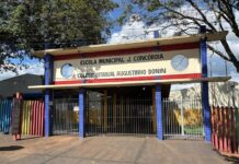 Escola Municipal Jardim Concórdia recebe novos parquinhos infantis