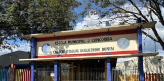 Escola Municipal Jardim Concórdia recebe novos parquinhos infantis