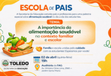 Escola de Pais aborda alimentação saudável em evento aberto à comunidade escolar