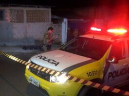 Homem avança contra policia e acaba baleado Vila Borges