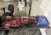 Homem é flagrado com peça de picanha dentro do calção em supermercado de Marechal