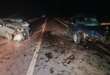 Jovem de 22 anos fica gravemente ferido em colisão em Toledo