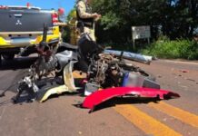 Jovem morre após colisão entre moto e carreta em Toledo