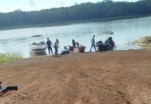 Marinha de Guaíra divulga nota sobre acidente de barco com dois mortos de Toledo no Rio Paraná