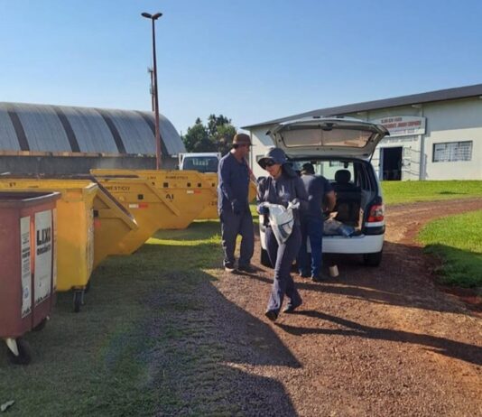 Meio ambiente realiza mutirão de coleta de resíduos de construção civil