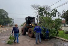 Mercedes enfrenta temporal e diversos foram os prejuízos