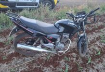 Motociclista invade rodovia e bate contra carro no interior de Marechal Rondon