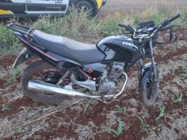 Motociclista invade rodovia e bate contra carro no interior de Marechal Rondon