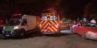 Mulher vítima de grave acidente em Marechal Rondon é transferida para hospital em Toledo