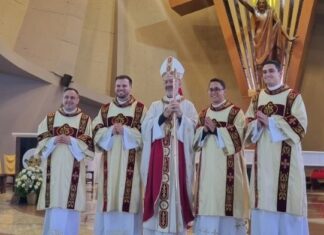 Quatro novos diáconos iniciam missão na Igreja após ordenação em Toledo