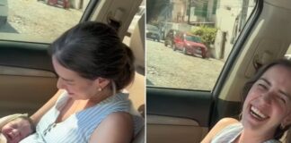 Show da Vida! Médica faz próprio parto dentro de carro e enrola bebê em pano de prato