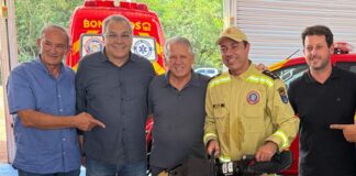 Equipamentos de resgate de última geração chegam ao Corpo de Bombeiros graças a emenda do Deputado Sperafico