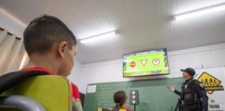 Guarda Municipal inicia atividades do EducaTrânsito em 2026